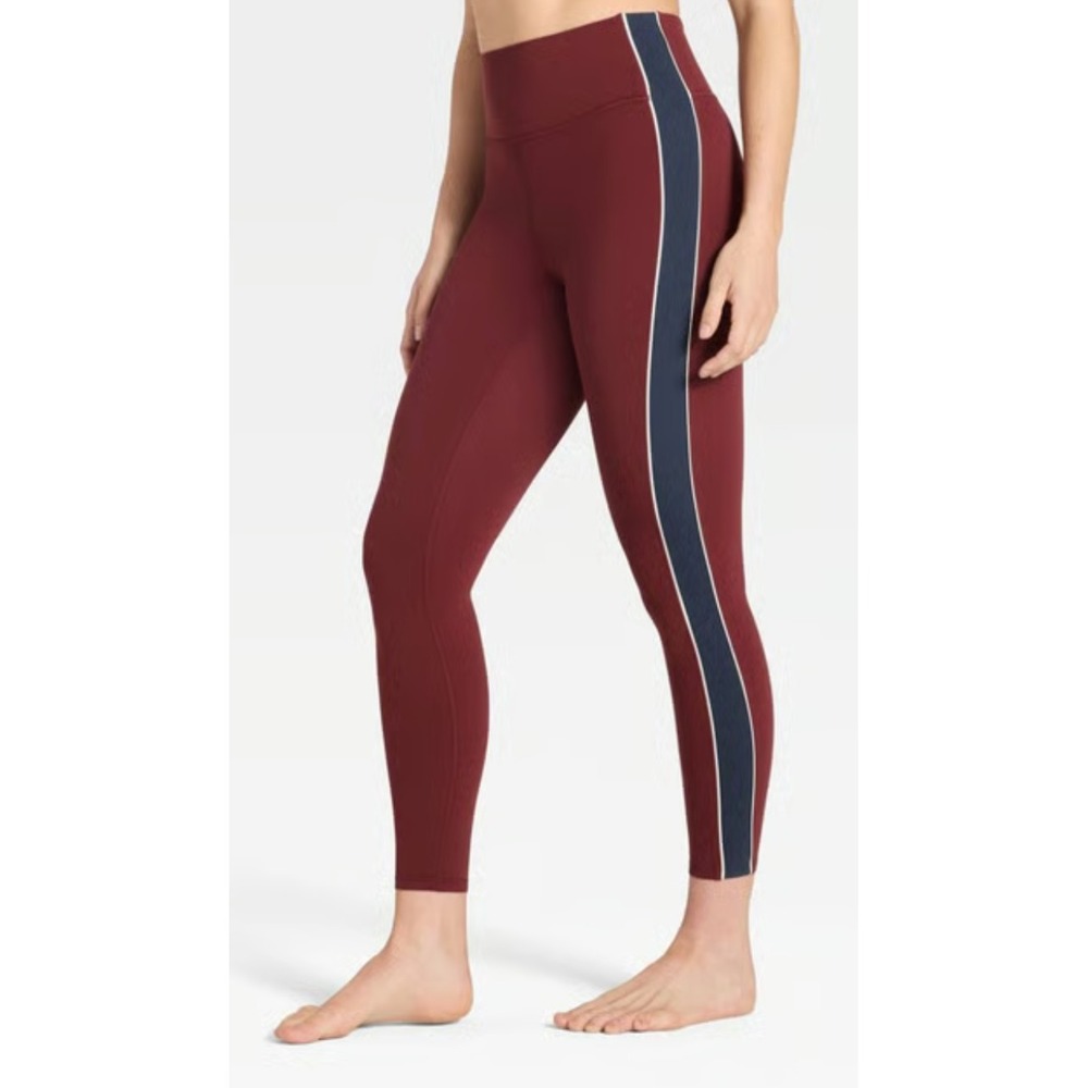 All In Motion Women's Everyday Soft High-Rise Piped 7/8 Leggings XXL